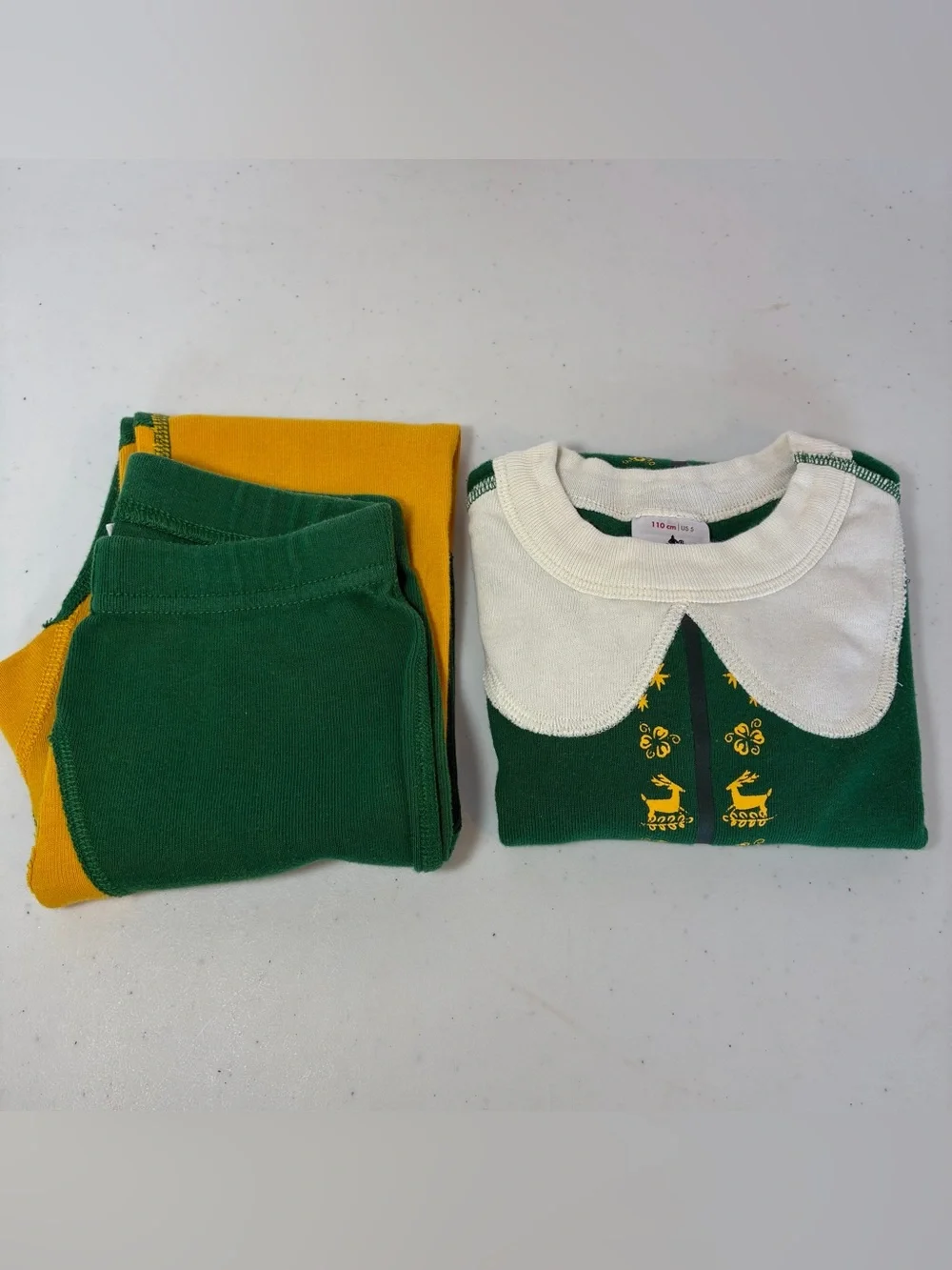 Buddy Elf Sleeper Costume Size 5T Flame Resistant Movie Elf Christmas Halloween